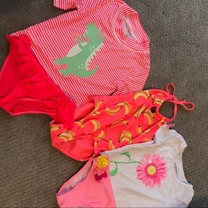 Girls 4/5 Bathing Suit Bundle